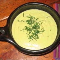 Image of Cold Avocado Vichyssoise Potato Soup Recipe, Group Recipes
