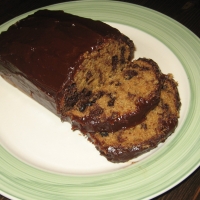 Image of Dark Chocolate Chip Whole Wheat Loaf Cake With Chocolate Frosting Recipe, Group Recipes