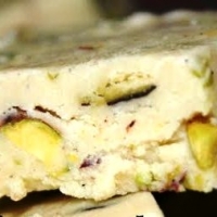 Image of Almond Cakes Badam Burfi Recipe, Group Recipes