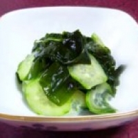 Image of Cucumber And Wakame Seaweed Salad Sunomono Recipe, Group Recipes