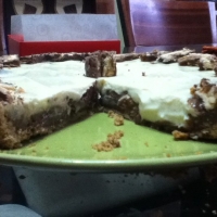 Image of Awesome Snicker Bar Pie Recipe, Group Recipes