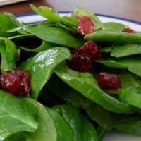 Image of Jill's Spinach-cranberry Salad Recipe, Group Recipes