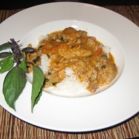 Image of Thai Red Curry Chicken Recipe, Group Recipes