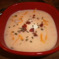 Image of Paula Deen's Baked Potato Soup Recipe, Group Recipes