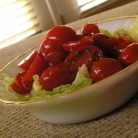 Image of Sweet/sour Marinated Grape Tomatoes Recipe, Group Recipes