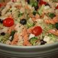 Image of Italian Antipasta Cold Pasta Salad Recipe, Group Recipes