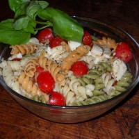 Image of Caprese Inspired Pasta Salad Recipe, Group Recipes