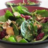 Image of Jamie's Cranberry Spinach Salad Recipe, Group Recipes