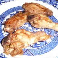 Image of Oven-roasred Chicken Wings Recipe, Group Recipes