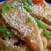 Image of Sesame Chicken And Noodles Recipe, Group Recipes