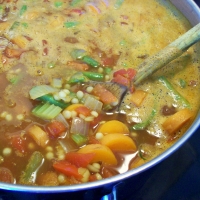 Image of Moroccan Inspired Vegetable Soup Recipe, Group Recipes
